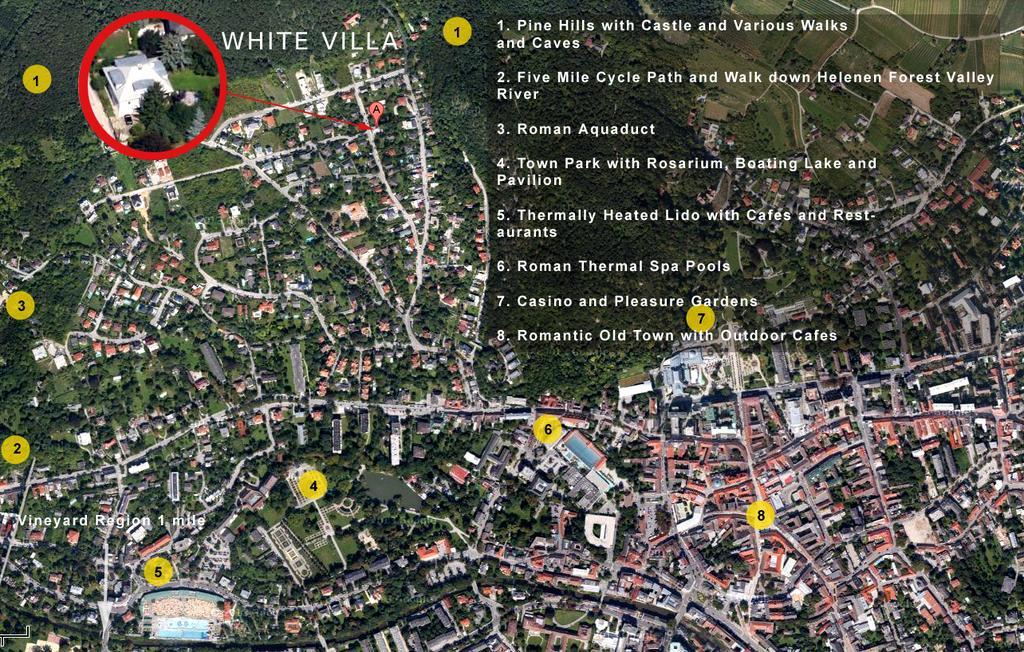 White Villa Baden Rom bilde